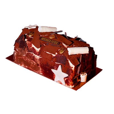 Mousse mascarpone, crémeux café du Brésil, biscuit cuillère imbibée au café et copeaux de chocolat Allergenes : gluten, lactose